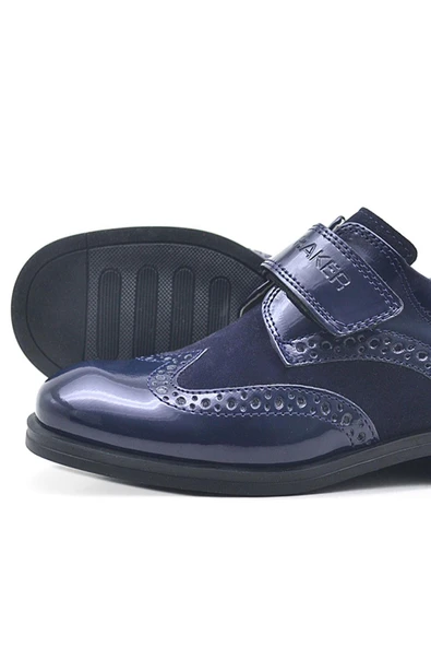 Rakerplus Titan Rugan Süet Cırt Cırtlı Klasik Erkek Çocuk Ayakkabı - Resim 6