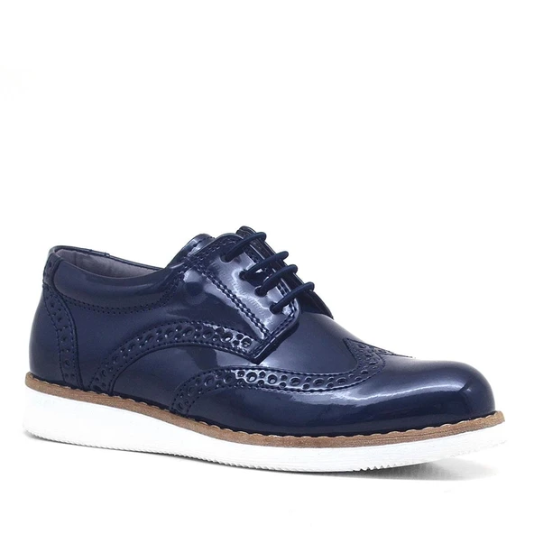 Rakerplus Hidra Rugan Yüksek Beyaz Taban Erkek Çocuk Abiye Ayakkabı ürün görseli