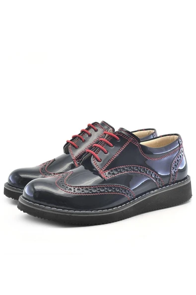 Rakerplus Hidra Siyah Rugan Bağcıklı Günlük Erkek Çocuk Ayakkabı - Resim 3