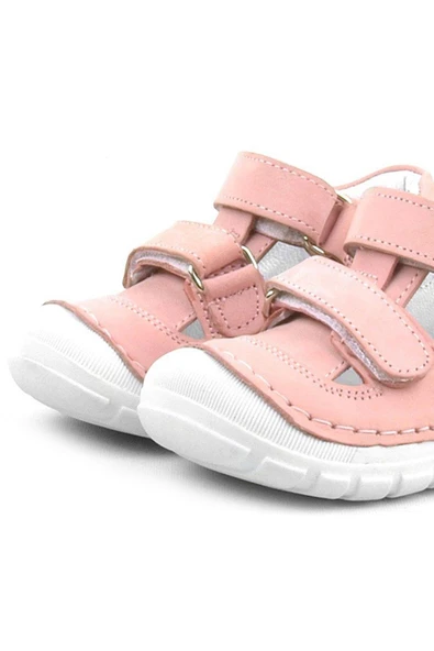 Rakerplus Ruby Hakiki Deri Pembe Yazlık İlk Adım Ayakkabısı - Resim 6