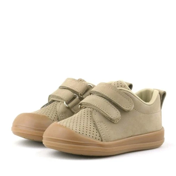 Rakerplus Sonic Hakiki Deri Vizon Cırtlı Anatomik Bebek Spor Ayakkabı Sneaker - Resim 4