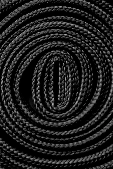 Siyah 1 cm Kalınlığında 1 Çift Yassı Spor Ayakkabı Bağcığı - Resim 4