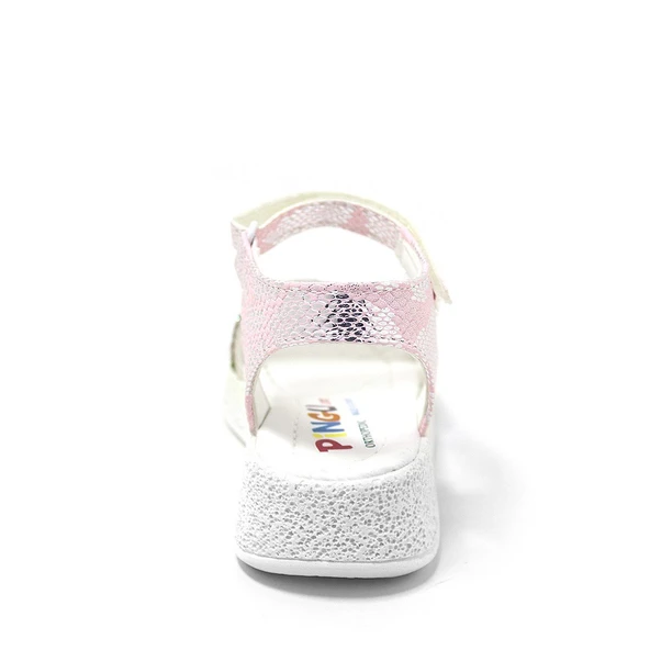 Artico Pingu Gloria Pembe Taşlı Kız Çocuk Sandalet - Resim 5