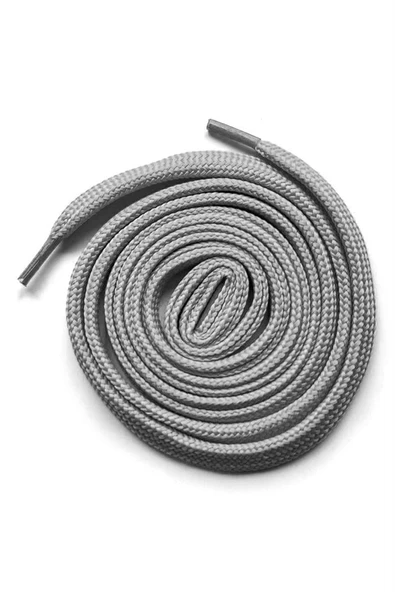 Gri 1 cm Kalınlığında 1 Çift Yassı Spor Ayakkabı Bağcığı - Resim 10