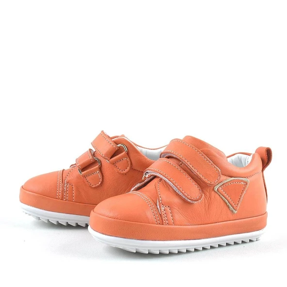 Rakerplus Scrat Hakiki Deri Turuncu İlk Adım Ayakkabısı - 4