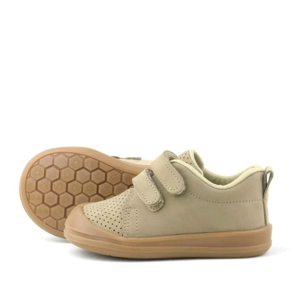 Rakerplus Sonic Hakiki Deri Vizon Cırtlı Anatomik Bebek Spor Ayakkabı Sneaker - Resim 6