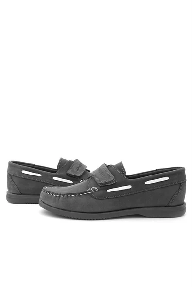 Rakerplus Simurg Hakiki Deri Gri Erkek Çocuk Ayakkabı - Resim 8