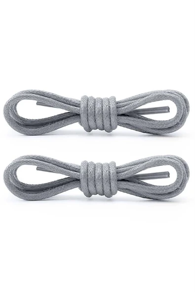 70 Cm Gri Mumlu Klasik Ayakkabı Bağcığı ürün görseli