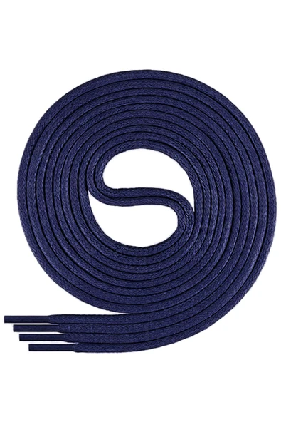 130 Cm 4 MM Lacivert Yuvarlak 1 Çift Ayakkabı Bağcığı ürün görseli