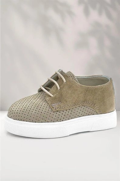 Rakerplus Hakiki Deri Vizon Lastikli Erkek Çocuk Günlük Ayakkabı ürün görseli