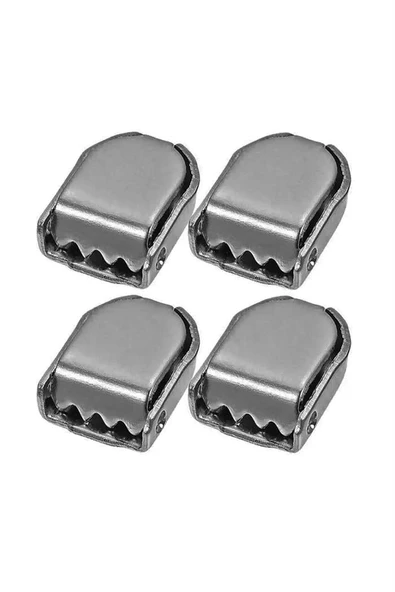 Akıllı Kilitli Ayarlanabilir Siyah 6 MM Lastik Pratik Bağcık 1 Çift - Resim 2