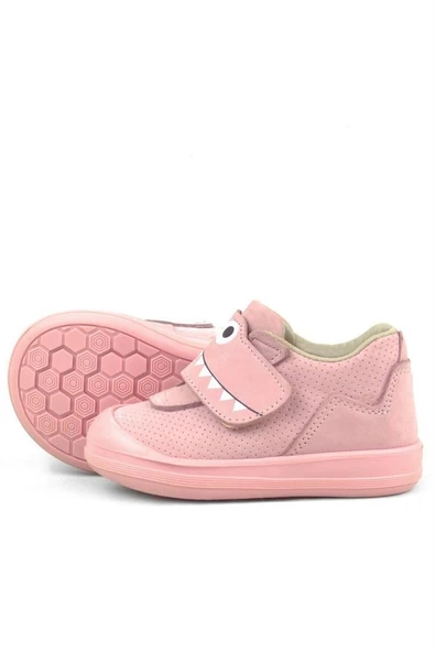 Rakerplus Dino Hakiki Deri Pudra Yüksek Bilekli Bebek Ayakkabı - 7