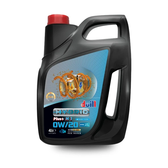 HYBRID 0W-20 API SP/RC 4 Litre Tam Sentetik Motor Yağı (Üretim Yılı: 2025) - 1