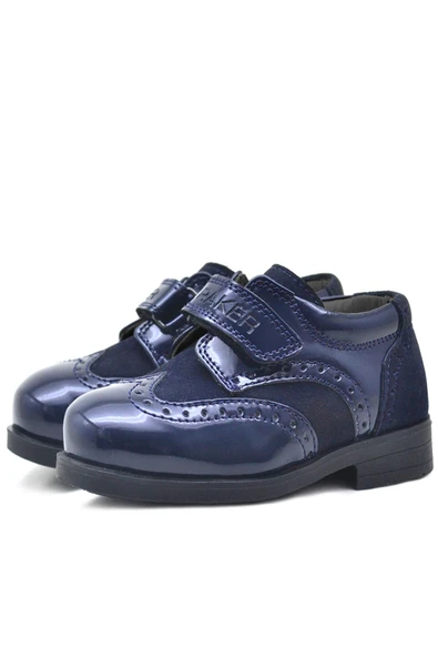 Rakerplus Titan Rugan Süet Cırtlı Klasik Erkek Bebek Ayakkabı - Resim 9