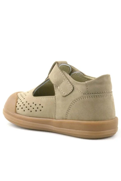 Rakerplus Shaun Hakiki Deri Vizon Cırtlı Anatomik Bebek Sandalet - 3