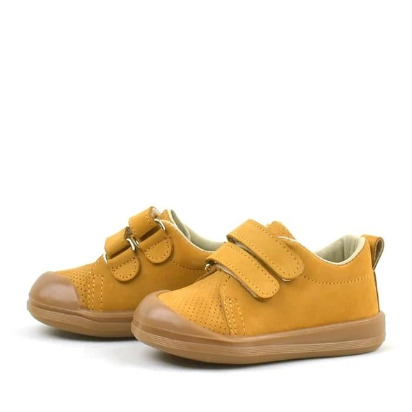 Rakerplus Sonic Hakiki Deri Taba Cırtlı Anatomik Bebek Spor Ayakkabı Sneaker - Resim 5