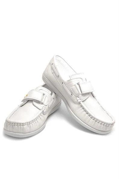 Rakerplus Feniks Kırık Beyaz Cırtlı Renkli Detaylı Günlük Erkek Genç Ayakkabı - Resim 7