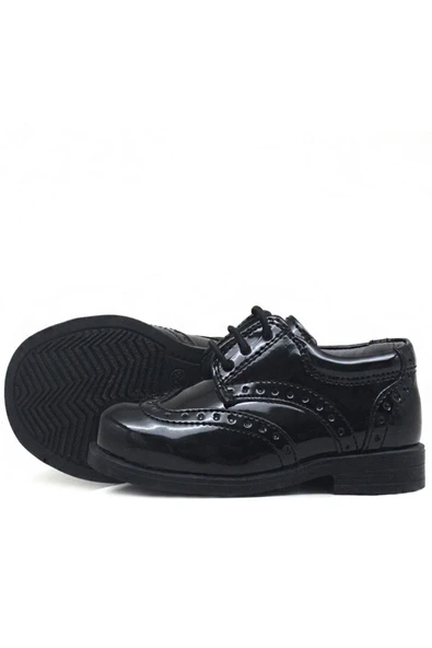 Rakerplus Titan Rugan Bağcıklı Klasik Erkek Çocuk Okul Ayakkabı - 11