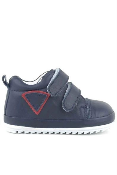 Rakerplus Scrat Hakiki Deri Lacivert İlk Adım Bebek Ayakkabı - Resim 3