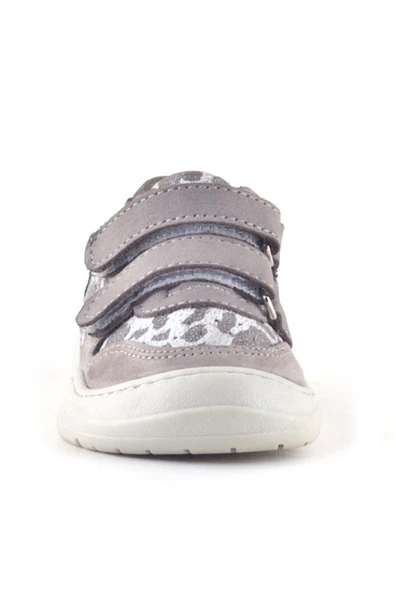 Rakerplus Schaggy Hakiki Deri Bej Desenli Bebek Spor Ayakkabı - Resim 4