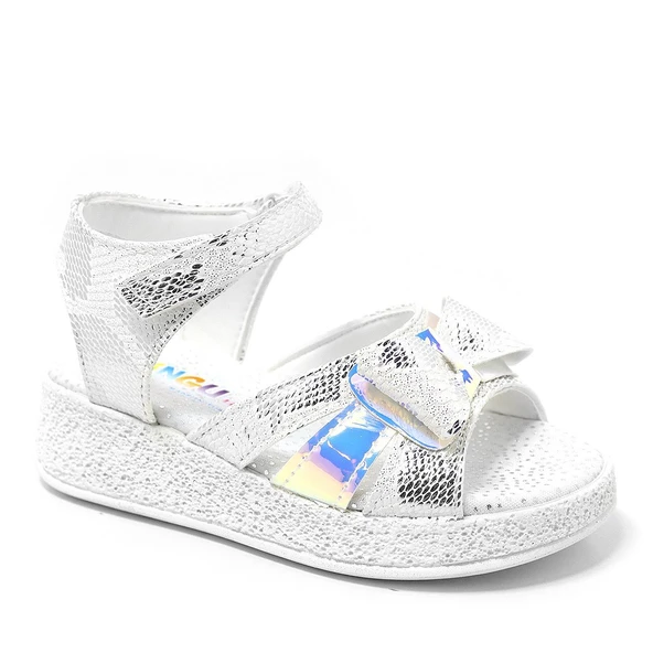 Artico Pingu Dolemy Gümüş Kız Çocuk Sandalet ürün görseli