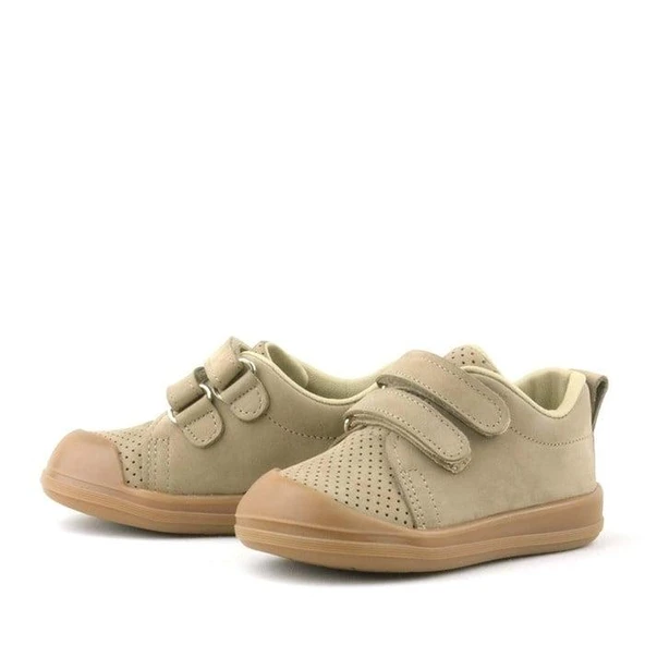 Rakerplus Sonic Hakiki Deri Vizon Cırtlı Anatomik Bebek Spor Ayakkabı Sneaker - Resim 12