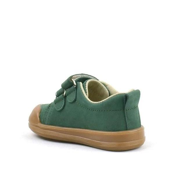 Rakerplus Sonic Hakiki Deri Yeşil Cırtlı Anatomik Bebek Spor Ayakkabı Sneaker - 10