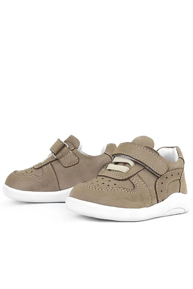 Rakerplus Hakiki Deri Anatomik Kum Rengi Bebek Spor Ayakkabı - 5