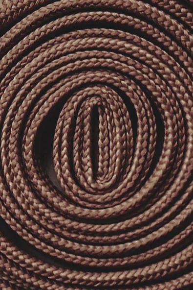 Kahverengi 1 cm Kalınlığında 1 Çift Yassı Spor Ayakkabı Bağcığı - Resim 3