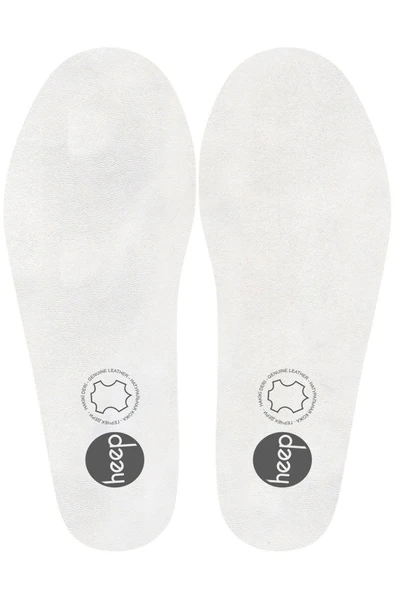 Heep Hakiki Deri Ve Anatomik Beyaz 25-35 Numara Çocuk Ayakkabı İç Tabanlığı - 2