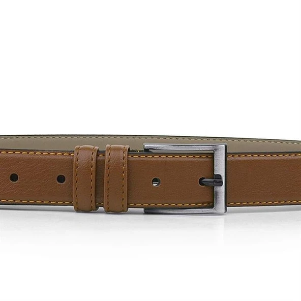 Rakerplus Taba 3 cm Erkek Çocuk Kemeri (80-100cm) - Resim 2