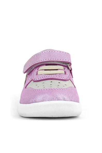 Rakerplus Hakiki Deri Anatomik Pembe Simli Bebek Spor Ayakkabı - Resim 11