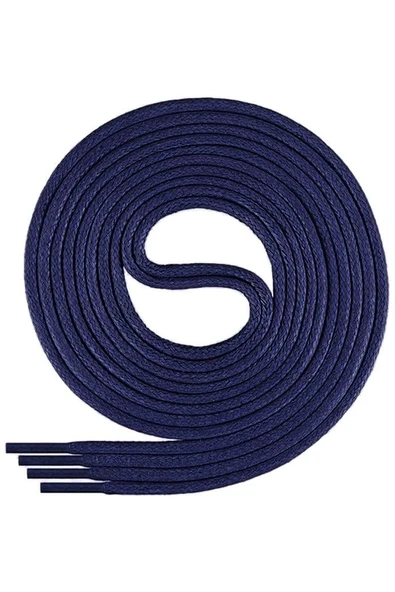 50 Cm 4 MM Lacivert Yuvarlak 1 Çift Ayakkabı Bağcığı ürün görseli