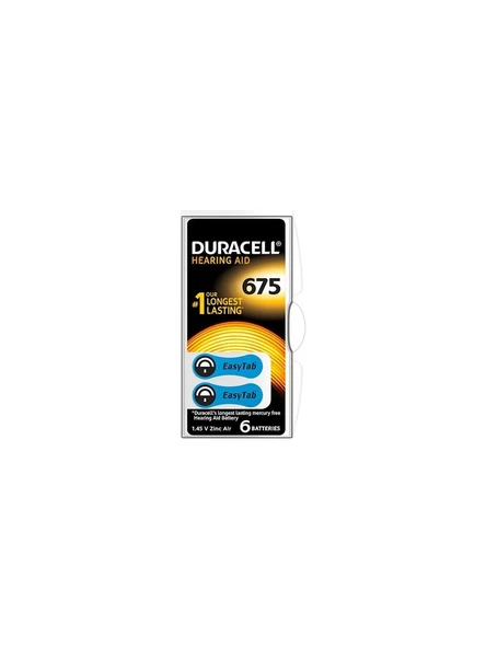 Duracell Duracel 675 Numaralı Kulaklık Pili 6X10(60 Adet) - 3