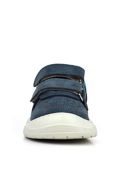 Rakerplus Schaggy Hakiki Deri Gri Bebek Spor Ayakkabı - Resim 3