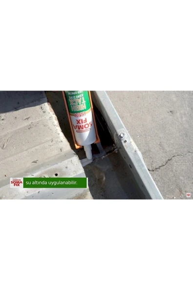Somafix S580 Hightack Hibrit Yapıştırıcı-korniş-çıta-ayna-metal Yapıştırıcı-çok Kuvvetli-pratik Ürün Beyaz - 2
