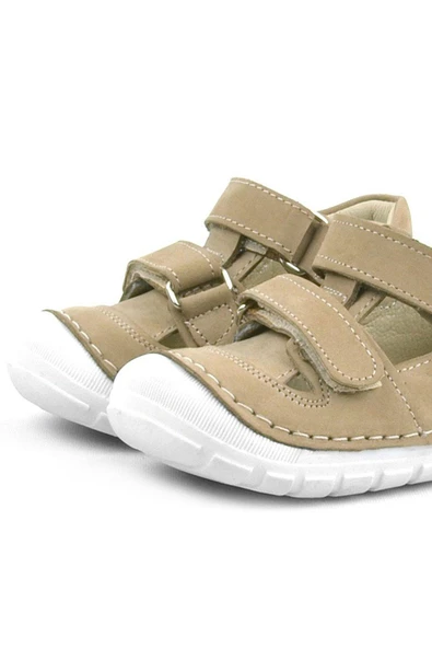 Rakerplus Ruby Hakiki Deri Vizon Yazlık İlk Adım Ayakkabısı - Resim 6