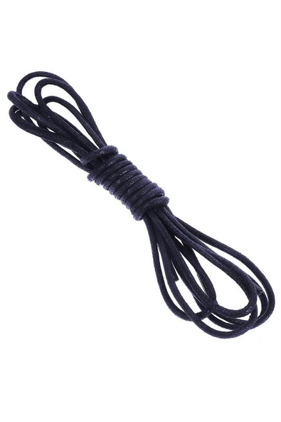 60 Cm Lacivert Mumlu Klasik Ayakkabı Bağcığı - 3