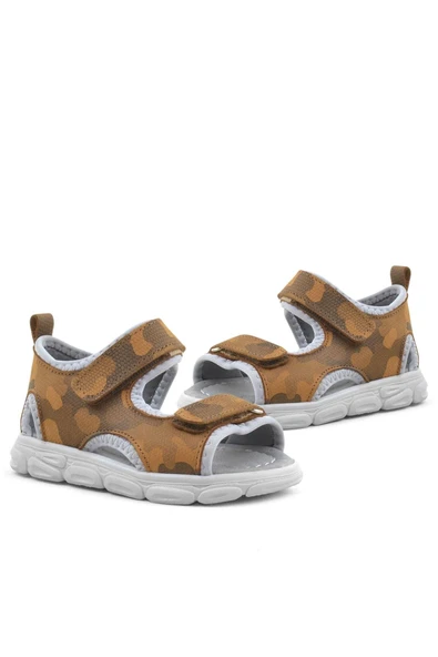 Rakerplus Wisps Hakiki Deri Taba Kamuflaj Bebek Sandalet - 7