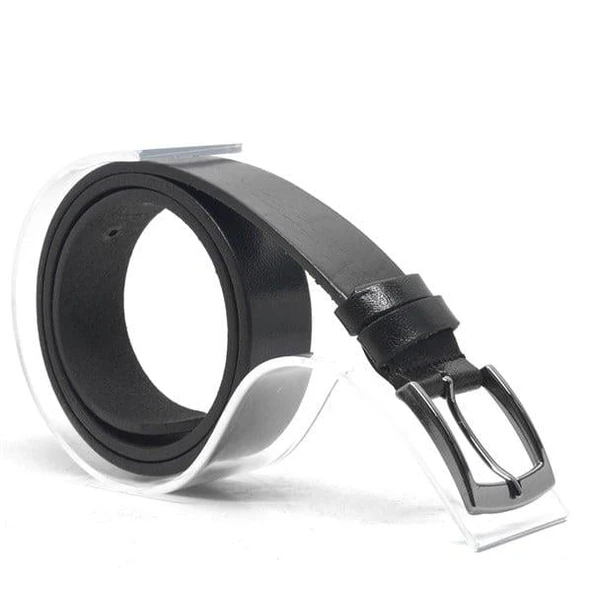 Rakerplus Hakiki Deriden Siyah Casual Erkek Çocuk Kemer ürün görseli