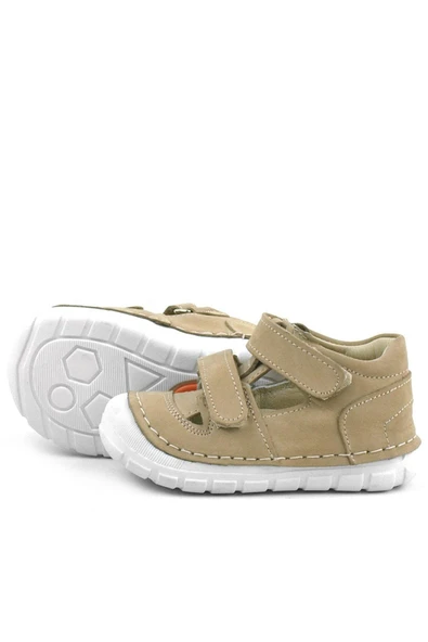 Rakerplus Ruby Hakiki Deri Vizon Yazlık İlk Adım Ayakkabısı - Resim 5