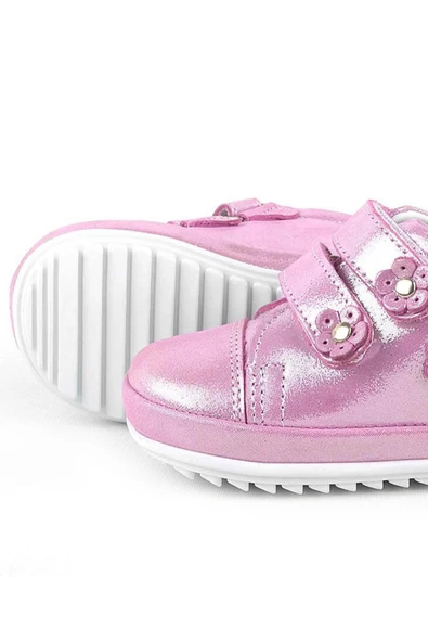 Rakerplus Limpo Hakiki Deri Pembe Anatomik Kız Bebek İlk Adım Ayakkabısı - Resim 8
