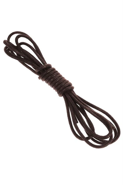 70 Cm Kahverengi Mumlu Klasik Ayakkabı Bağcığı - Resim 3