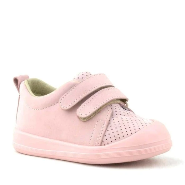 Rakerplus Sonic Hakiki Deri Pembe Cırtlı Anatomik Bebek Spor Ayakkabı Sneaker - 9