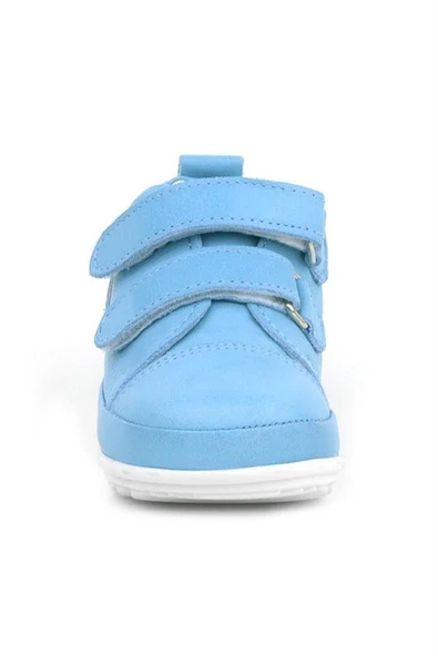 Rakerplus Scrat Hakiki Deri Mavi Beyaz İlk Adım Ayakkabı - 12