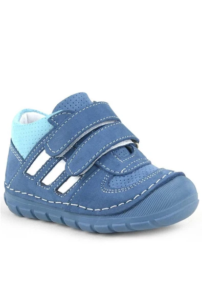 Rakerplus Grizzy Hakiki Deri Lacivert İlk Adım Erkek Bebek Ayakkabısı ürün görseli