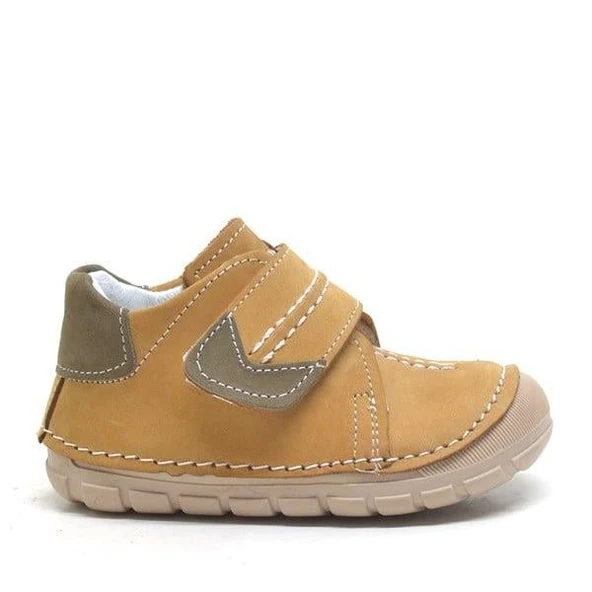 Hakiki Deri Taba Cırtlı Mevsimlik Erkek Bebek Ayakkabı ürün görseli 1