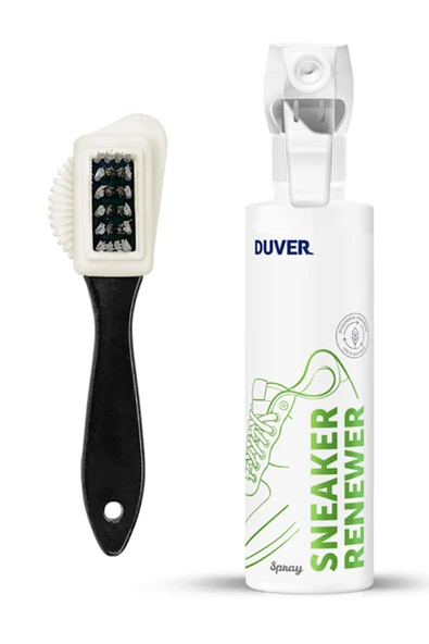 Duver 200 ml Süet ve Nubuk Ayakkabı Yenileyici Sprey Ve Nubuk Fırça ürün görseli