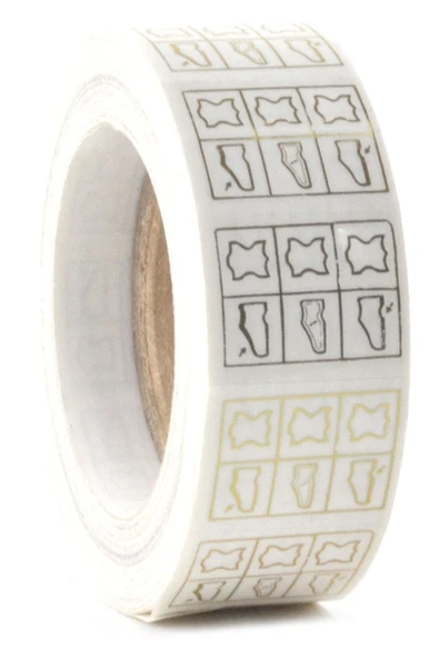 Hakiki Deri Ayakkabı Malzeme Yapışkanlı Etiketi