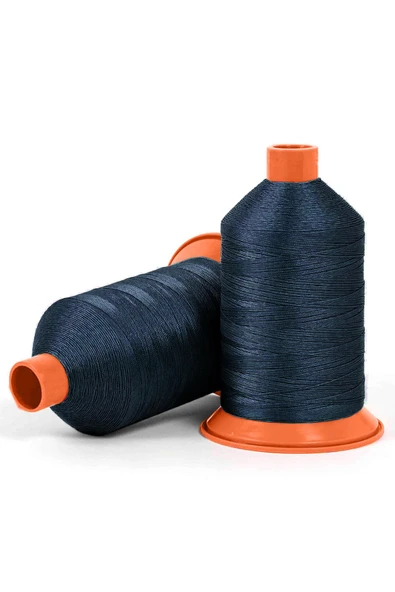 Durak Poly 3 Kat 0241 Lacivert 2400 M Polyester Dikiş İpliği - Resim 2